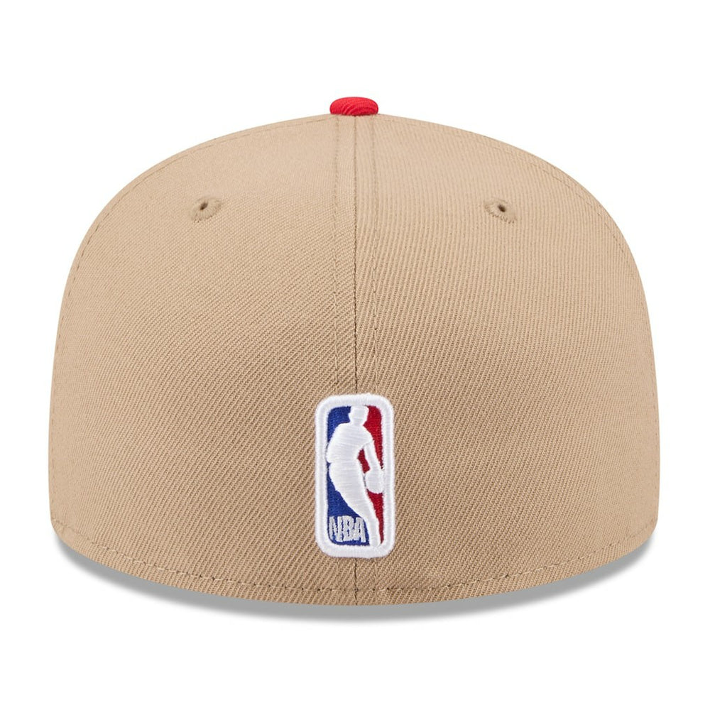 Tan/Red Chicago Bulls 2024 NBA Draft 59FIFTY Fitted Hat | NBA