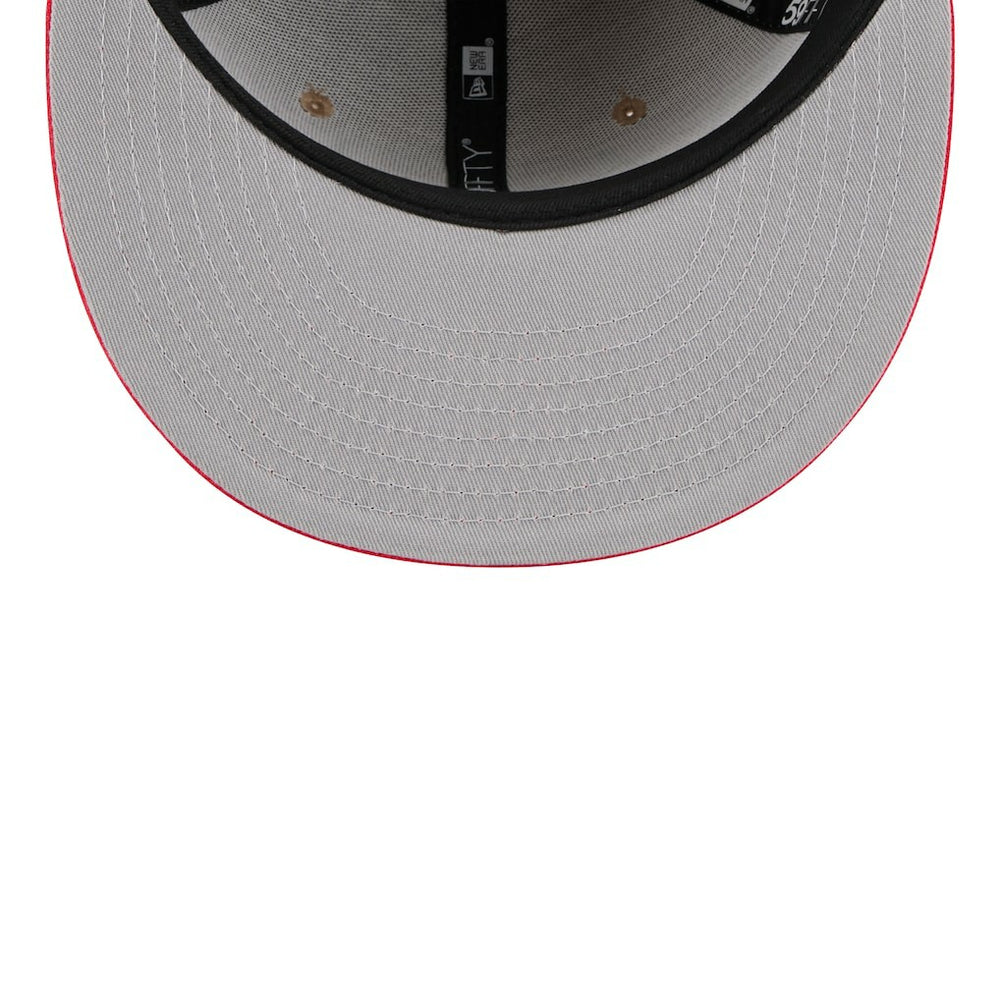 Tan/Red Chicago Bulls 2024 NBA Draft 59FIFTY Fitted Hat | NBA
