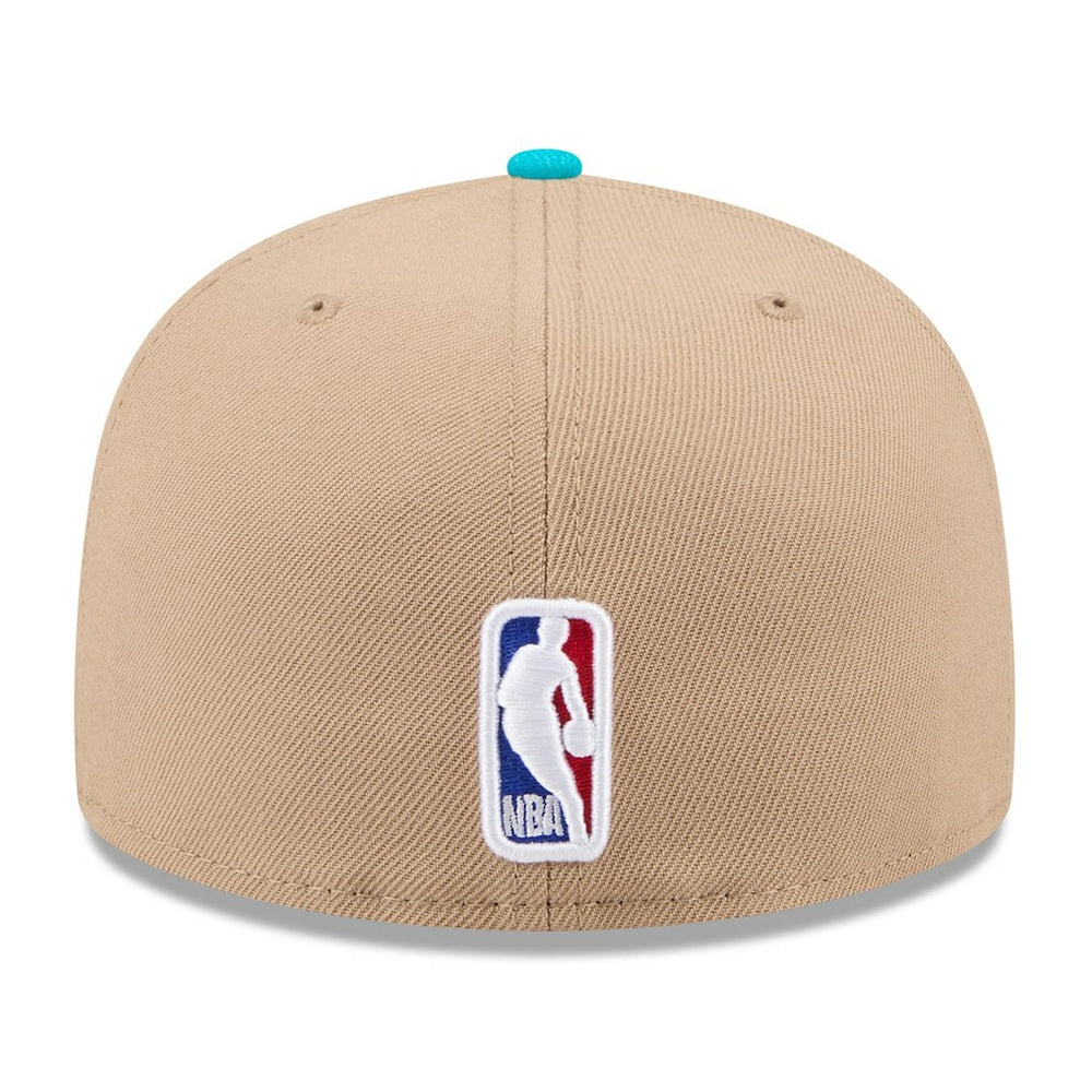 Tan/Teal Charlotte Hornets 2024 NBA Draft 59FIFTY Fitted Hat | NBA
