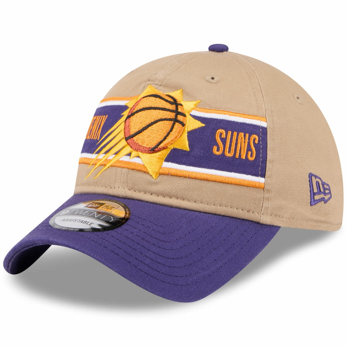 Tan/Purple Phoenix Suns 2024 NBA Draft 9TWENTY Adjustable Hat | NBA