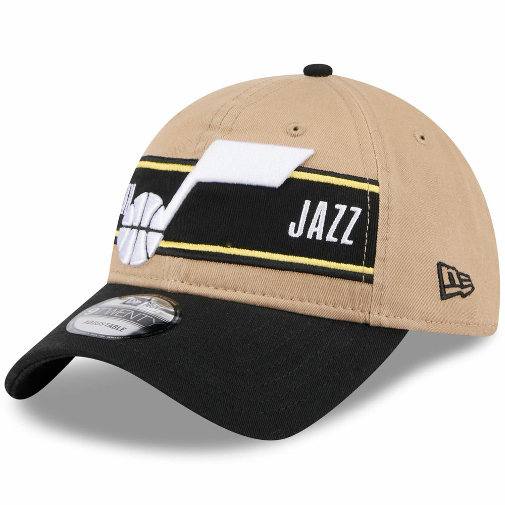 Tan/Black Utah Jazz 2024 NBA Draft 9TWENTY Adjustable Hat | NBA