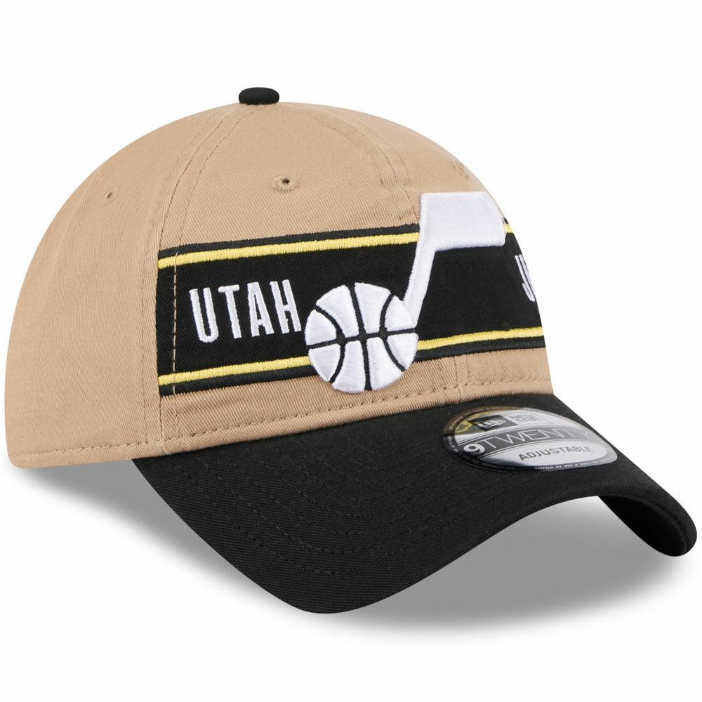 Tan/Black Utah Jazz 2024 NBA Draft 9TWENTY Adjustable Hat | NBA