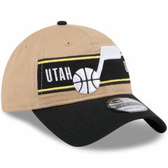 Tan/Black Utah Jazz 2024 NBA Draft 9TWENTY Adjustable Hat | NBA