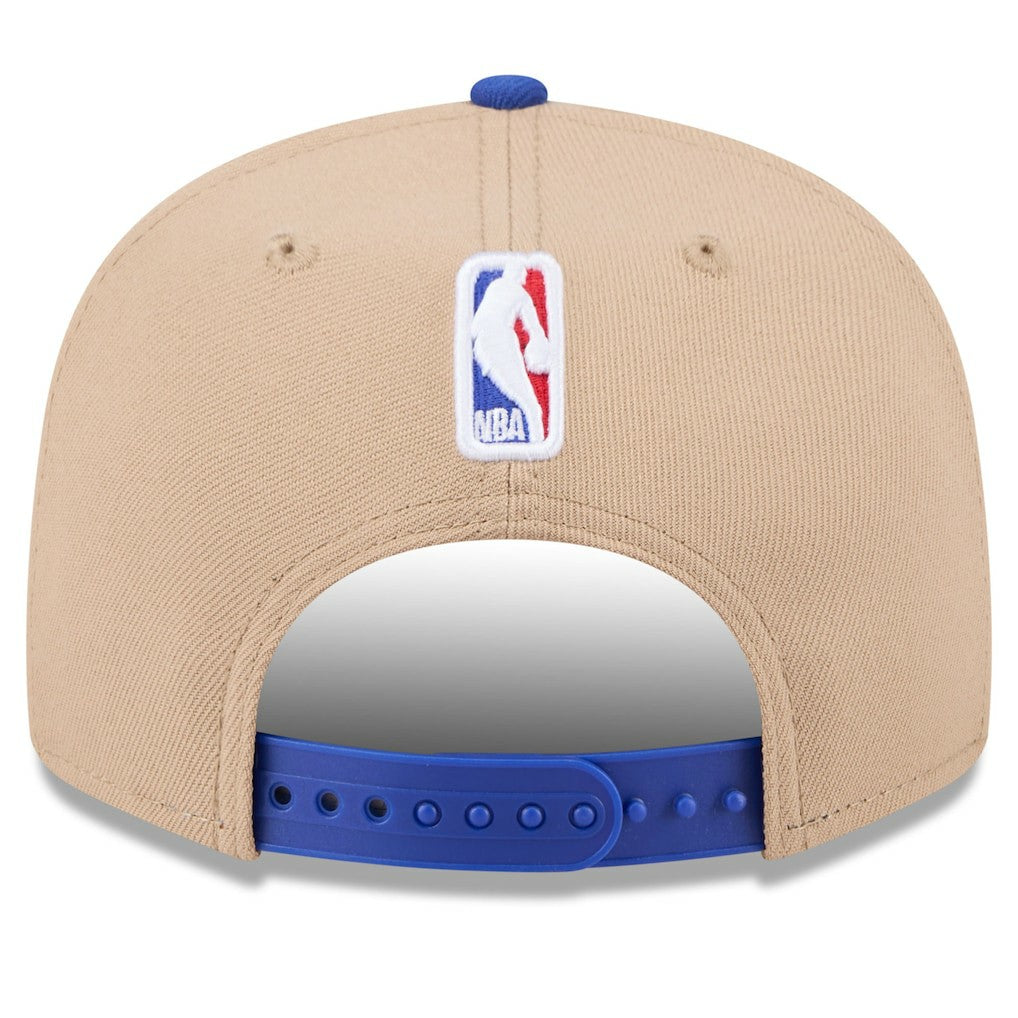 Tan/Royal Philadelphia 76ers 2024 NBA Draft 9FIFTY Snapback Hat | NBA