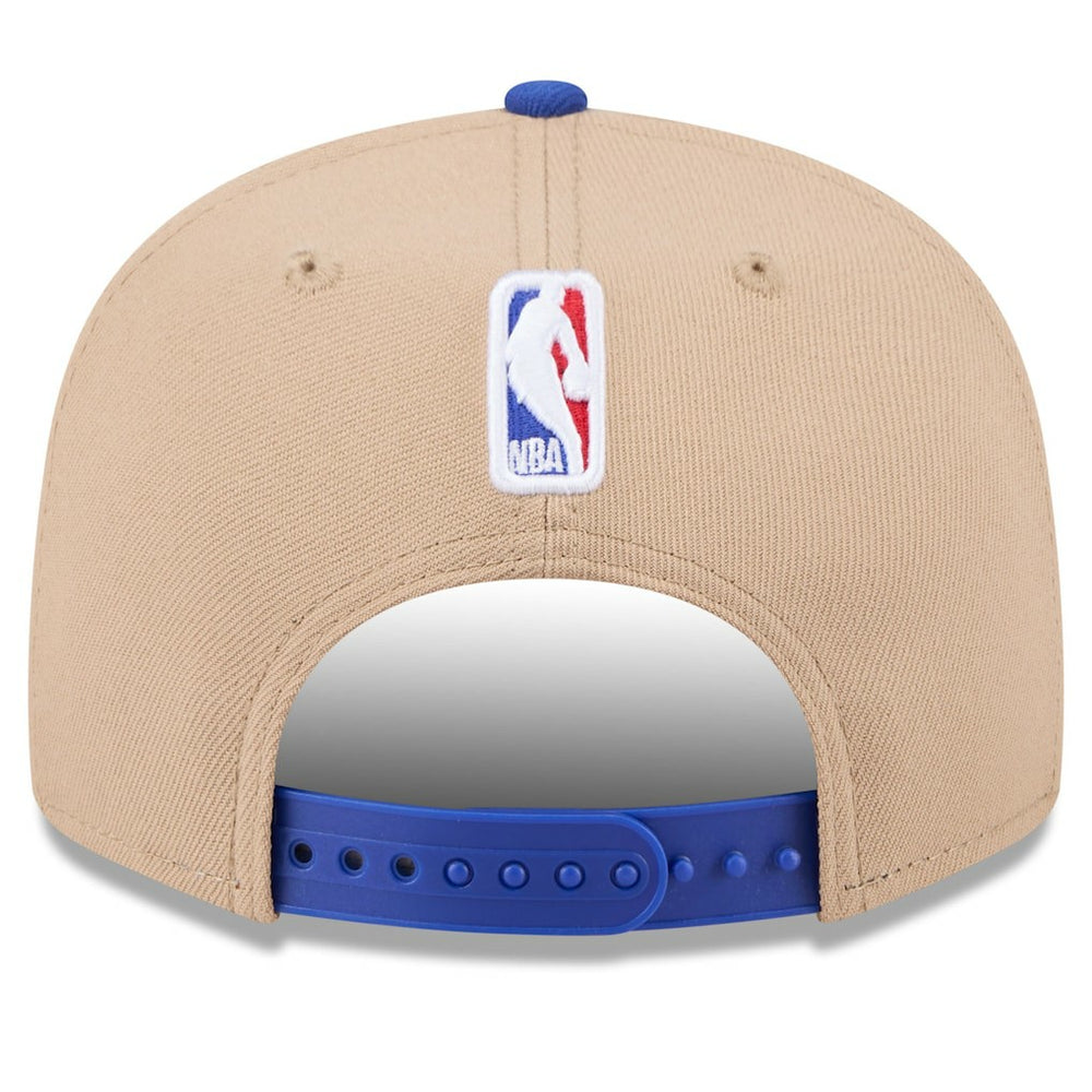 Tan/Royal Philadelphia 76ers 2024 NBA Draft 9FIFTY Snapback Hat | NBA