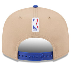 Tan/Royal Philadelphia 76ers 2024 NBA Draft 9FIFTY Snapback Hat | NBA
