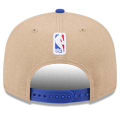 Tan/Royal Golden State Warriors 2024 NBA Draft 9FIFTY Snapback Hat sale | NBA