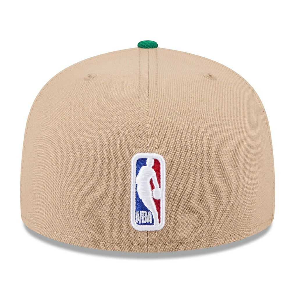 Tan/Kelly Green Boston Celtics 2024 NBA Draft 59FIFTY Fitted Hat | NBA