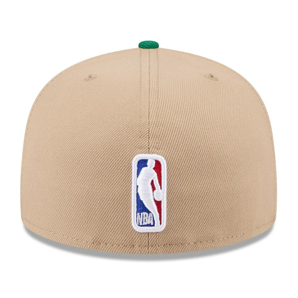Tan/Kelly Green Boston Celtics 2024 NBA Draft 59FIFTY Fitted Hat | NBA