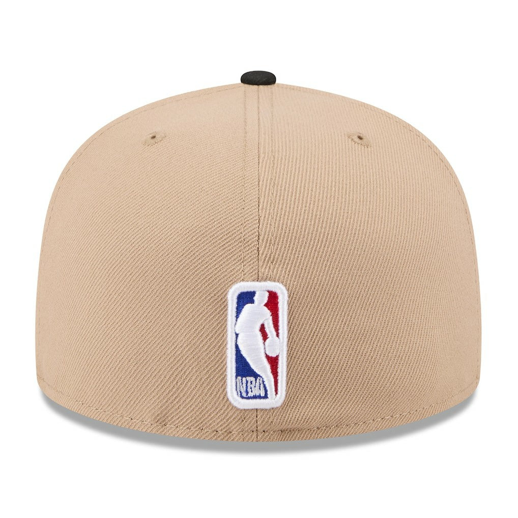 Tan/Black Brooklyn Nets 2024 NBA Draft 59FIFTY Fitted Hat | NBA