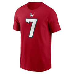 Houston Texans C.J. Stroud  Player Name & Number T-Shirt | NFL Sale