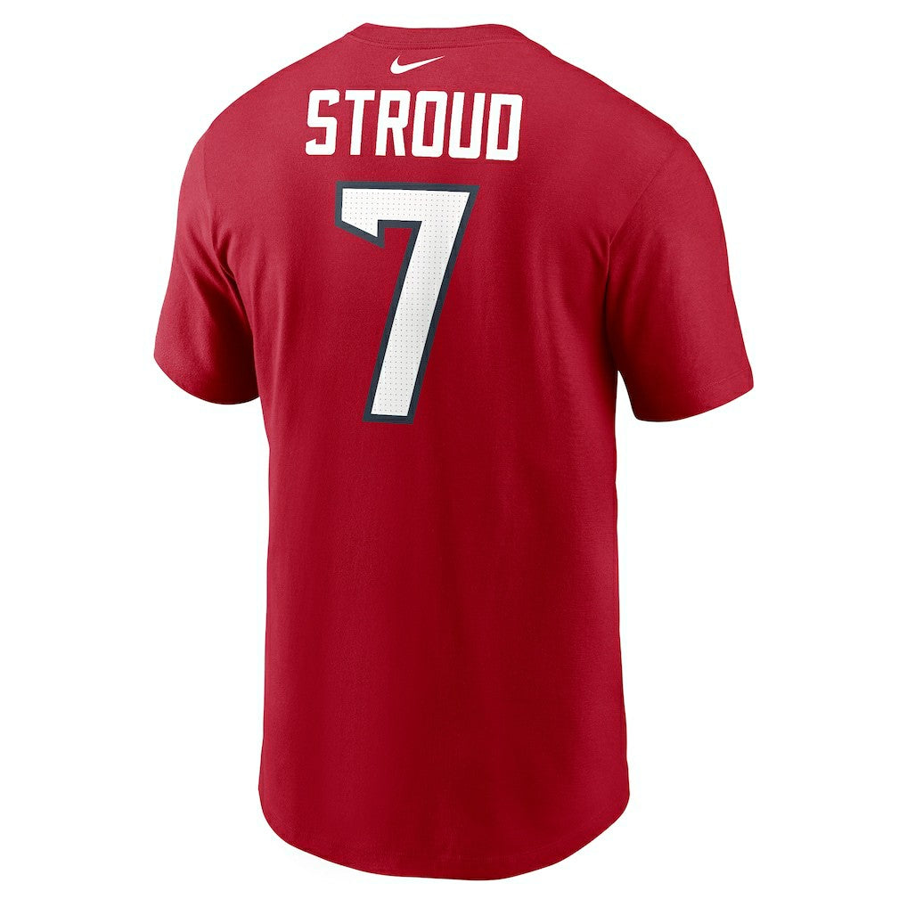 Houston Texans C.J. Stroud  Player Name & Number T-Shirt | NFL Sale
