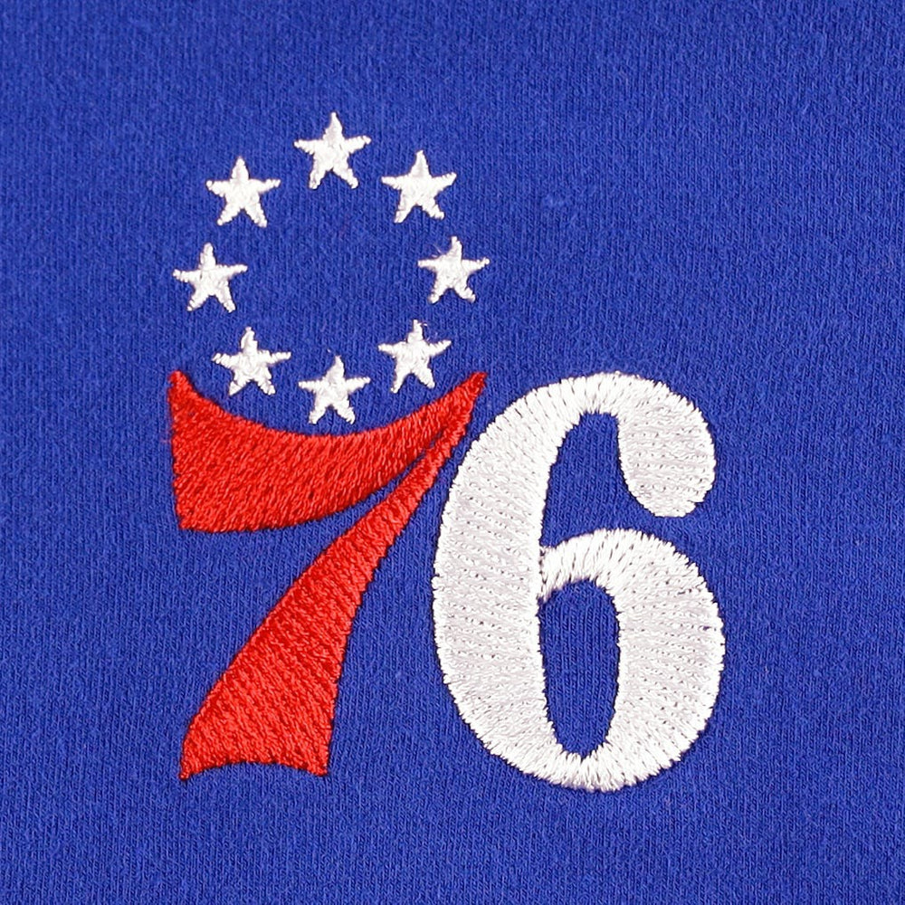 Royal Philadelphia 76ers FISLL Unisex Multi-Language Pullover Hoodie | NBA