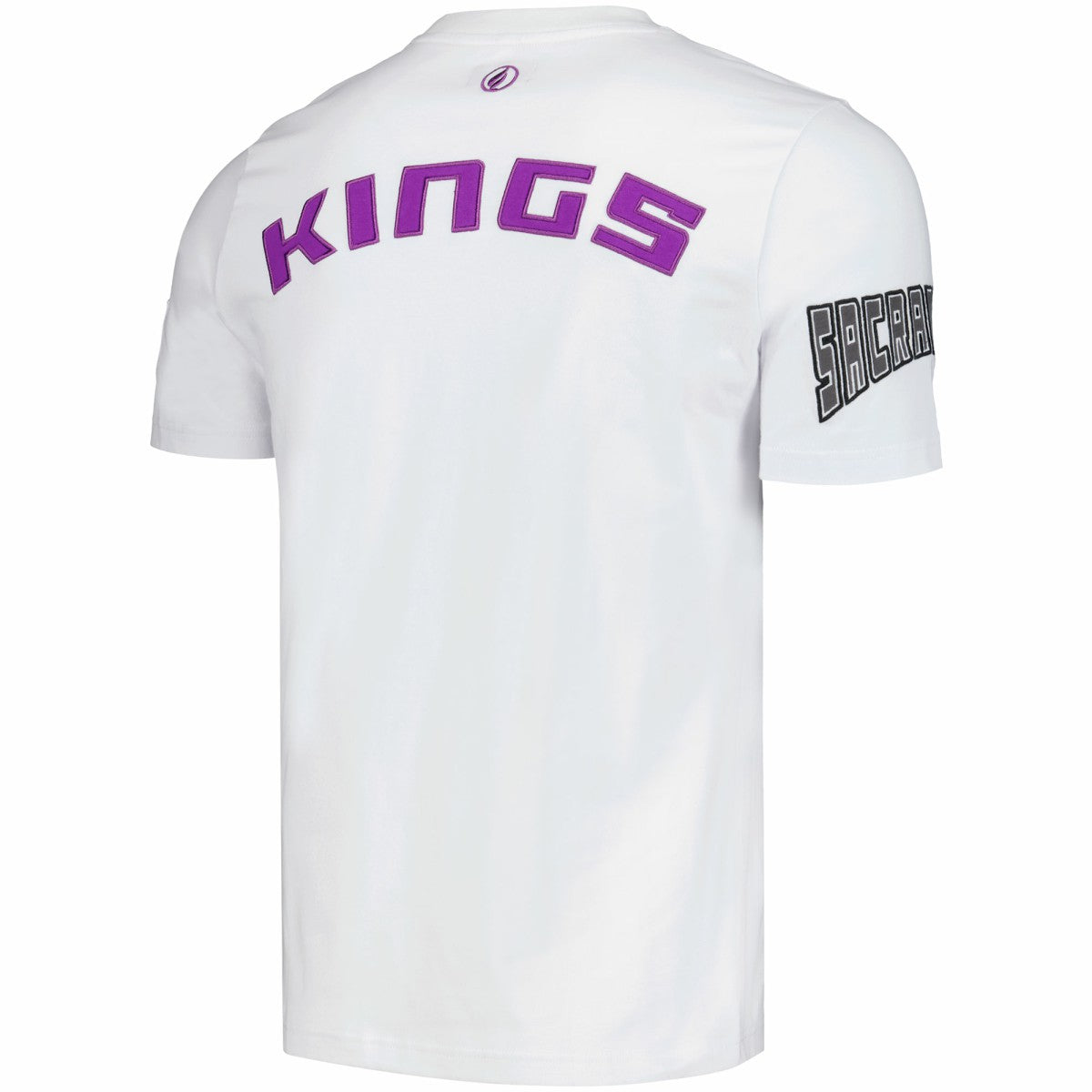 White Sacramento Kings FISLL Unisex Heritage Crest T-Shirt | NBA
