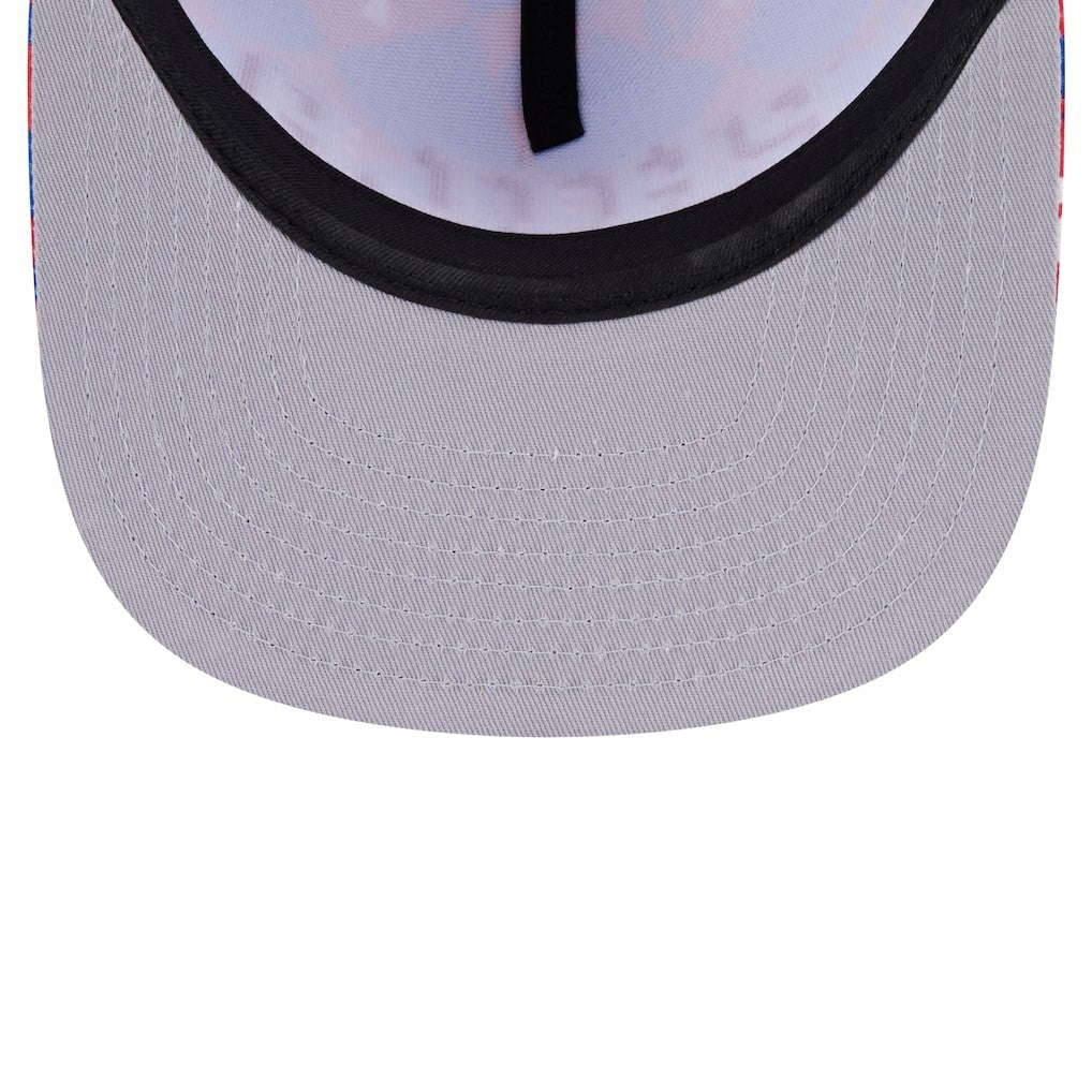 Royal Philadelphia 76ers Seeing Diamonds A-Frame Trucker 9FIFTY Snapback Hat | NBA