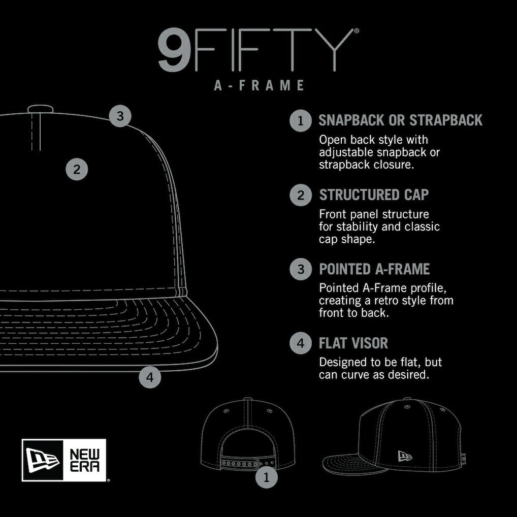 Royal Philadelphia 76ers Seeing Diamonds A-Frame Trucker 9FIFTY Snapback Hat | NBA