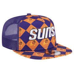 Purple Phoenix Suns Seeing Diamonds A-Frame Trucker 9FIFTY Snapback Hat | NBA