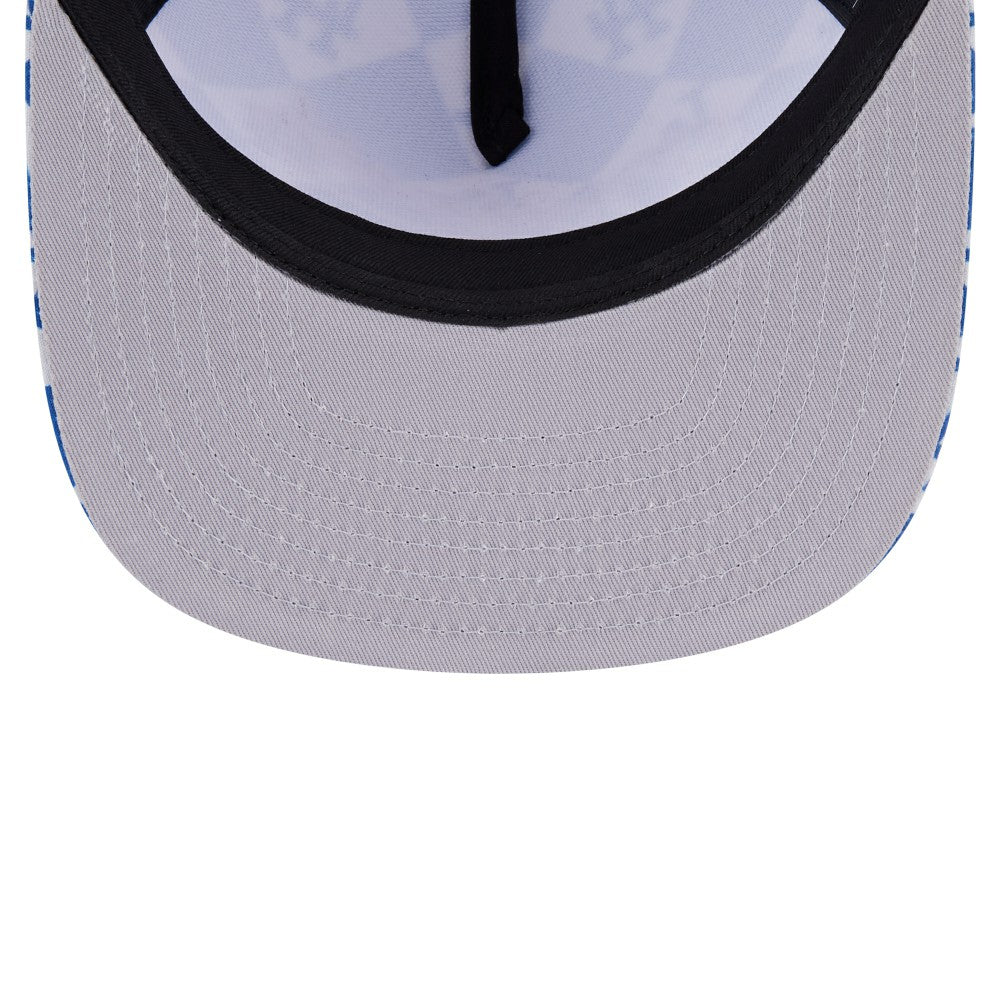 Los Angeles Dodgers New Era Seeing Diamonds A-Frame Trucker 9FIFTY Snapback Hat - MLB Hats