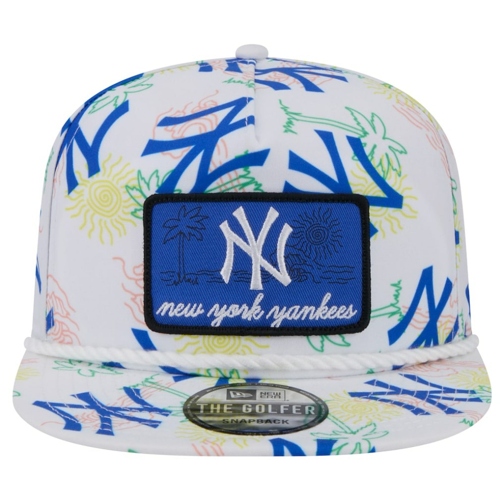 New York Yankees New Era Islander Golfer Snapback Hat - MLB Hats