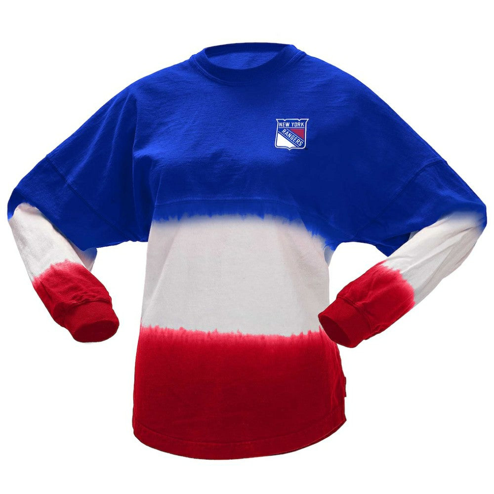 New York Rangers Fanatics Women's Ombre Long Sleeve T-Shirt -  NHL T-shirts