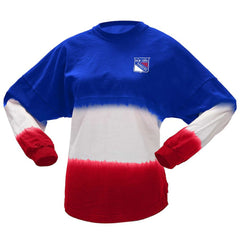 New York Rangers Fanatics Women's Ombre Long Sleeve T-Shirt -  NHL T-shirts