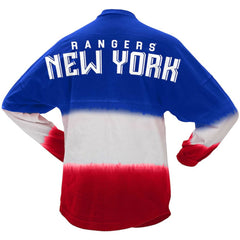 New York Rangers Fanatics Women's Ombre Long Sleeve T-Shirt -  NHL T-shirts