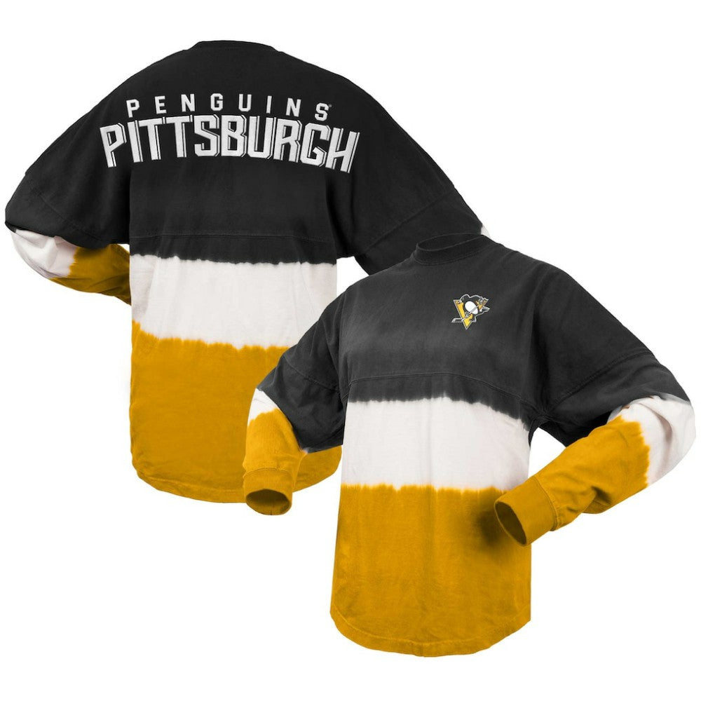 Pittsburgh Penguins Fanatics Women's Ombre Long Sleeve T-Shirt -  NHL T-shirts