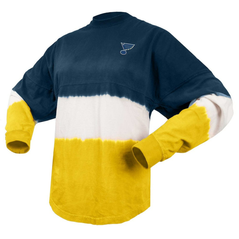 St. Louis Blues Fanatics Women's Ombre Long Sleeve T-Shirt -  NHL T-shirts