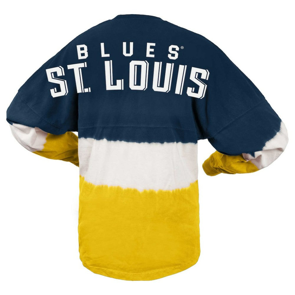 St. Louis Blues Fanatics Women's Ombre Long Sleeve T-Shirt -  NHL T-shirts