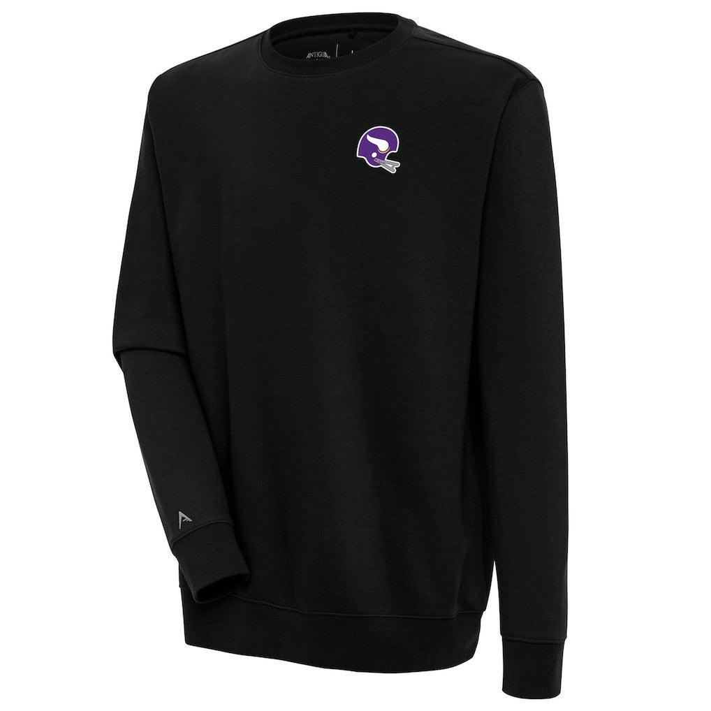Minnesota Vikings Antigua Victory Crewneck Pullover Sweatshirt | NFL On sale