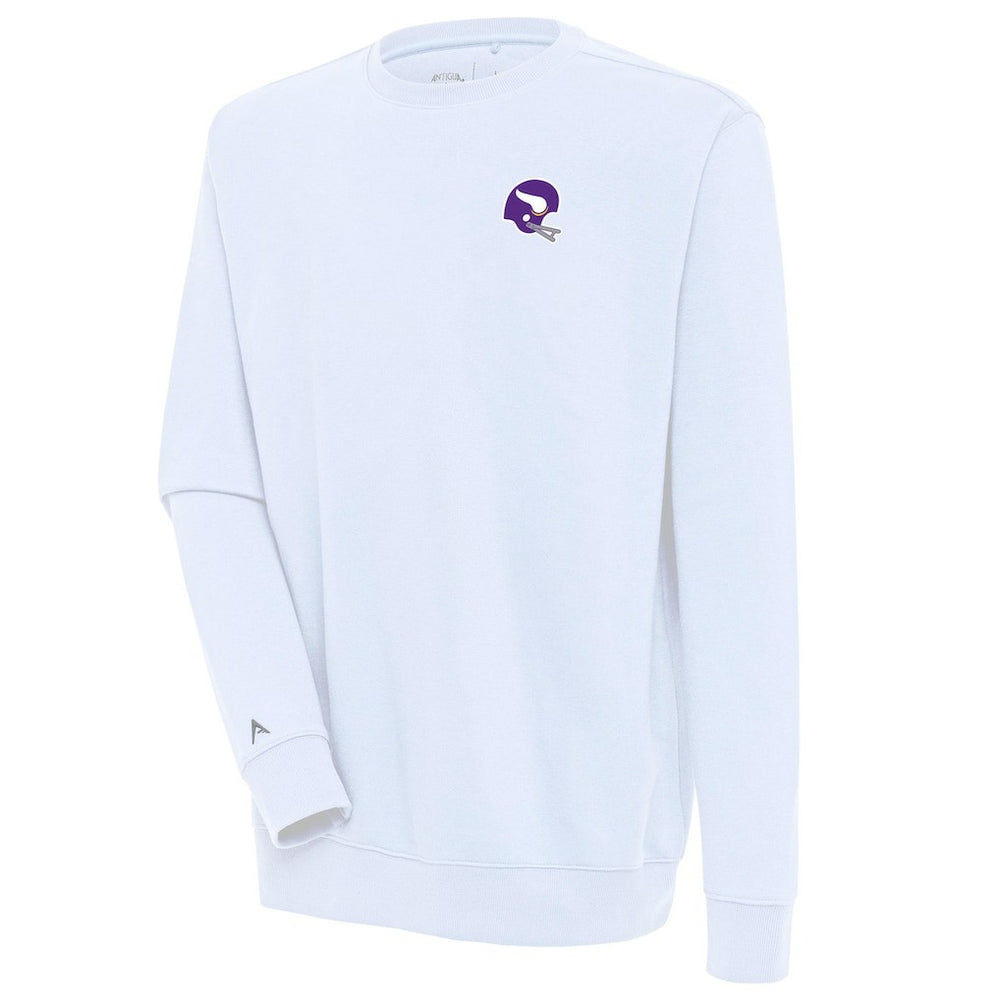 Minnesota Vikings Antigua Victory Crewneck Pullover Sweatshirt | NFL Sale