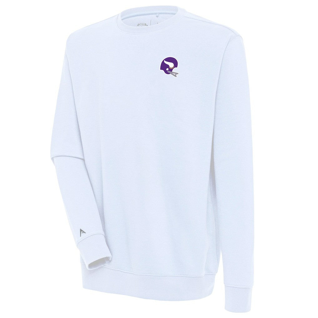 Minnesota Vikings Antigua Victory Crewneck Pullover Sweatshirt | NFL Sale