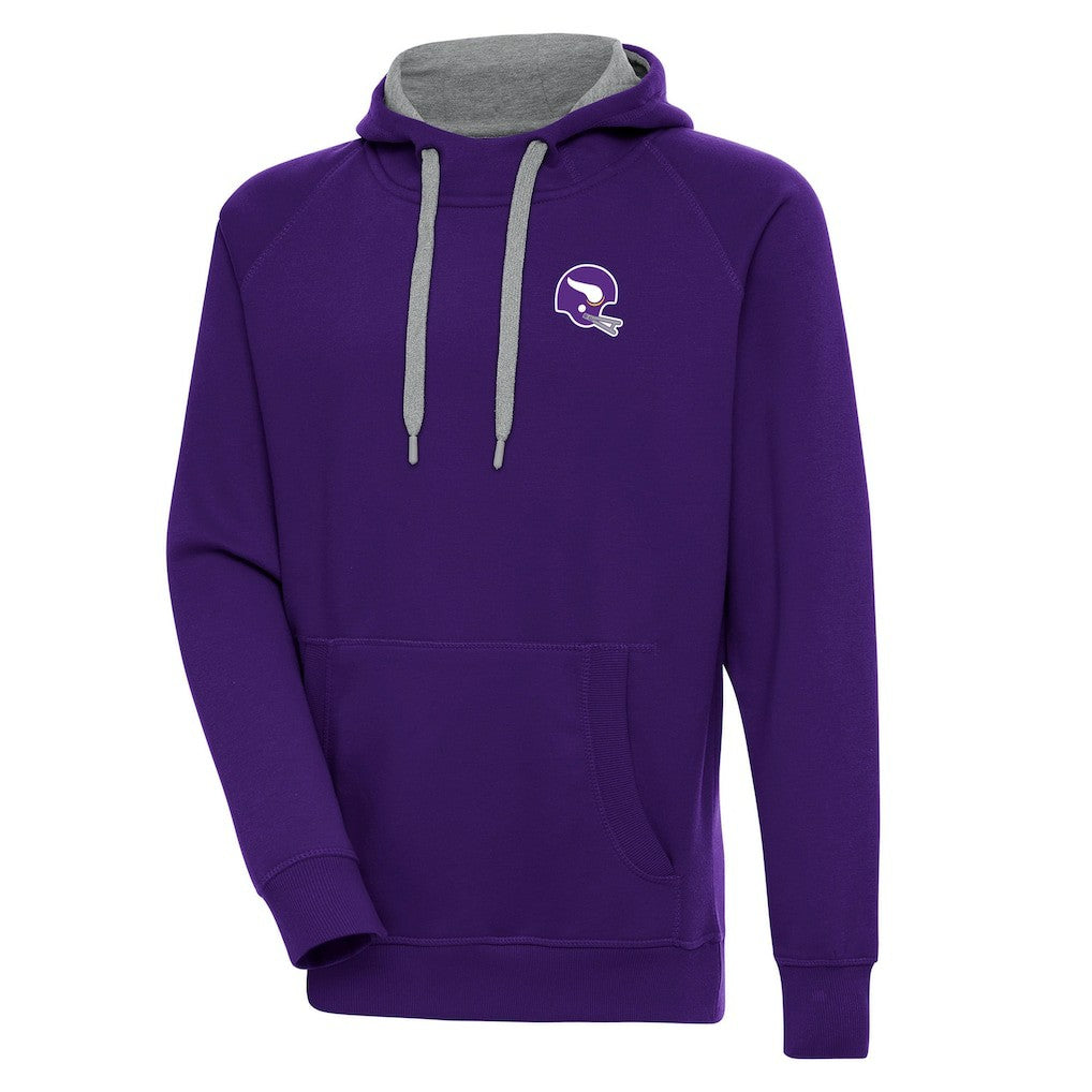 Minnesota Vikings Antigua Victory Pullover Hoodie | NFL US
