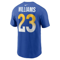 Los Angeles Rams Kyren Williams  Player Name & Number T-Shirt | NFL Near me