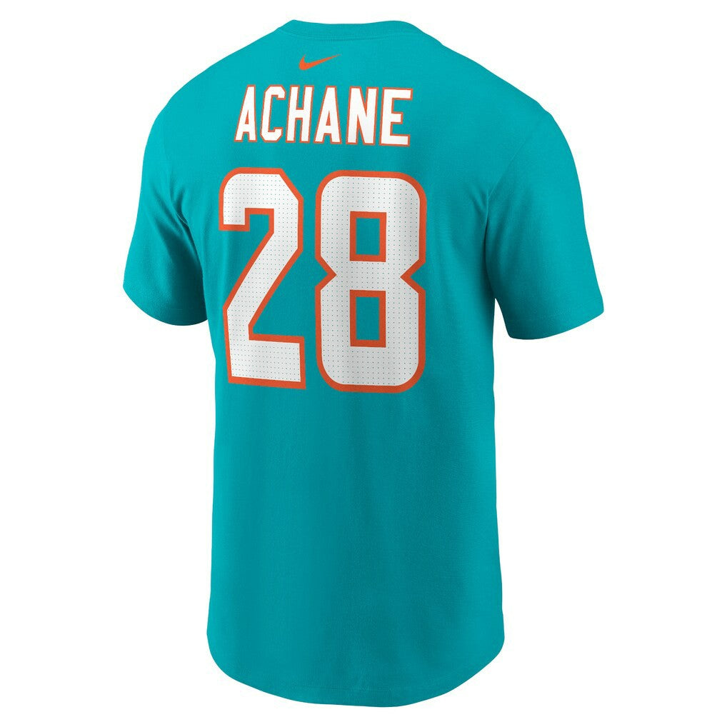 Miami Dolphins De’Von Achane  Player Name & Number T-Shirt | NFL New