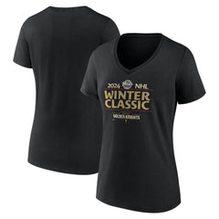 Vegas Golden Knights Fanatics Women's 2024 NHL Winter Classic V-Neck T-Shirt -  NHL T-shirts