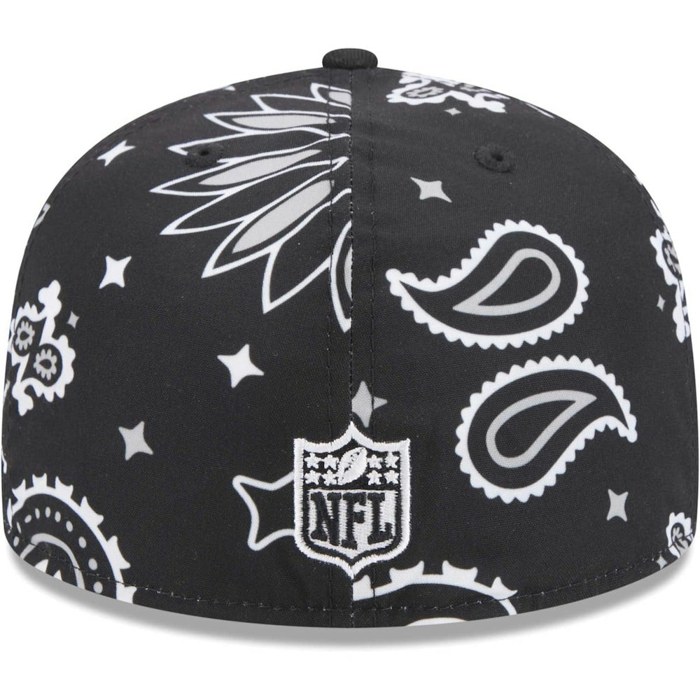 Las Vegas Raiders Paisley 59FIFTY Fitted Hat | NFL Online
