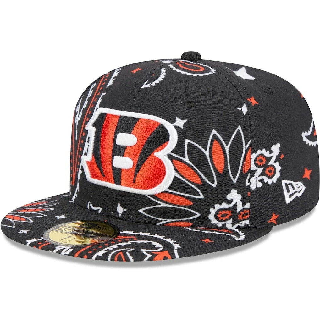 Cincinnati Bengals Paisley 59FIFTY Fitted Hat | NFL Near me