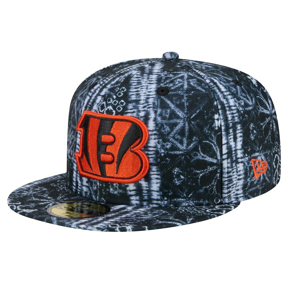 Cincinnati Bengals Shibori 59FIFTY Fitted Hat | NFL Discount
