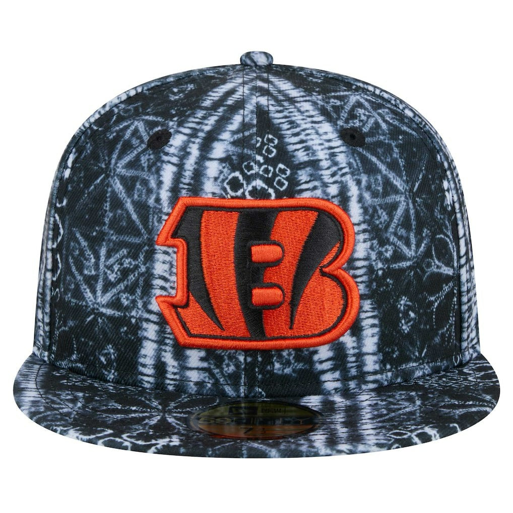 Cincinnati Bengals Shibori 59FIFTY Fitted Hat | NFL Discount