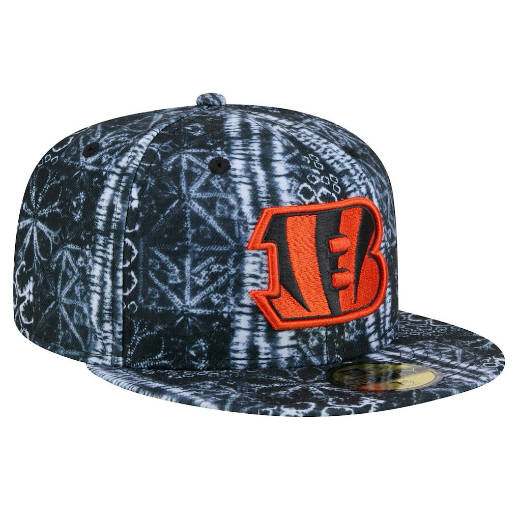 Cincinnati Bengals Shibori 59FIFTY Fitted Hat | NFL Discount