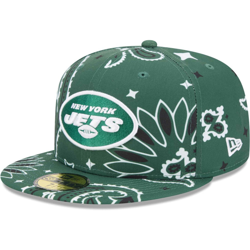 New York Jets Paisley 59FIFTY Fitted Hat | NFL On sale