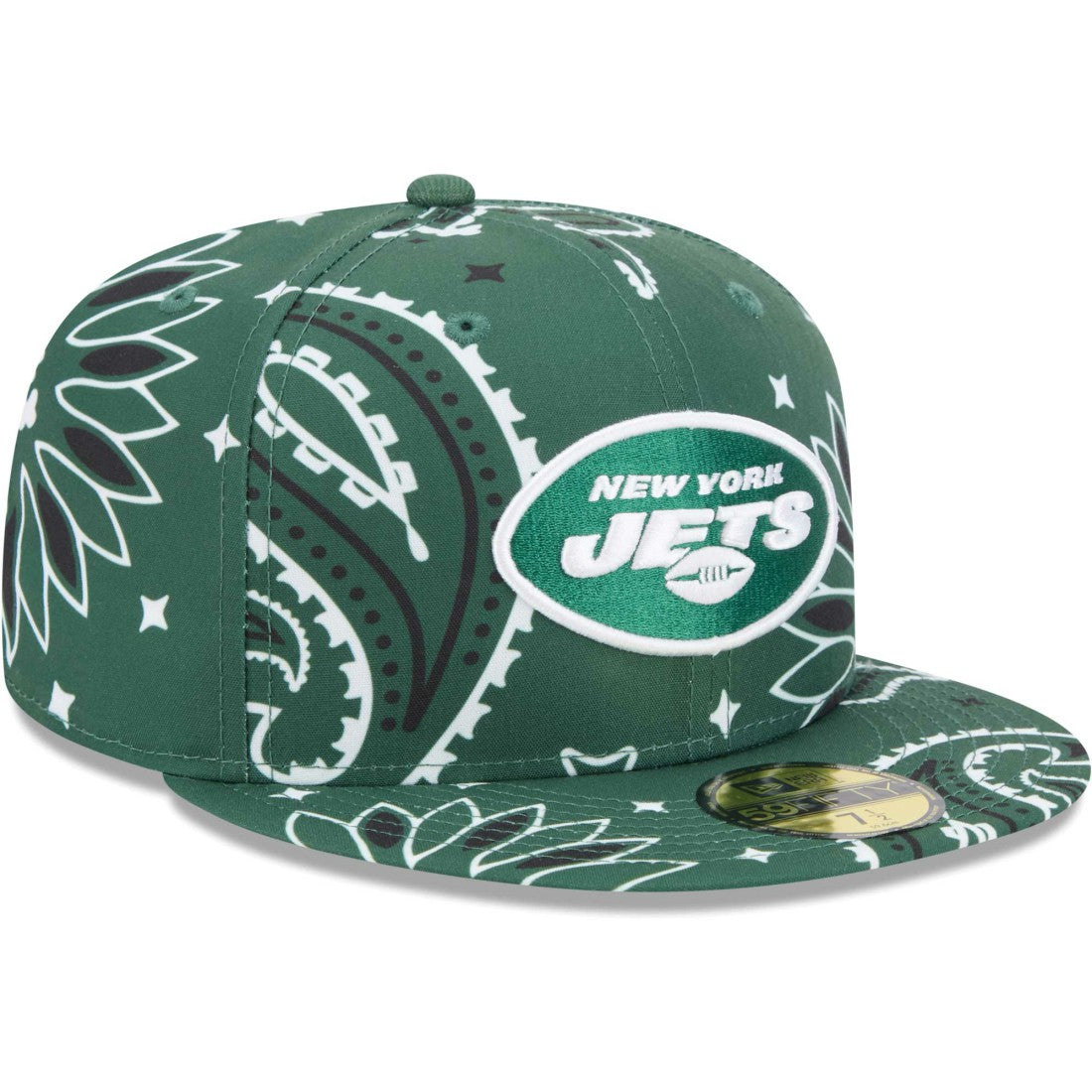 New York Jets Paisley 59FIFTY Fitted Hat | NFL On sale