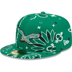 Philadelphia Eagles Throwback Paisley 59FIFTY Fitted Hat | NFL On sale