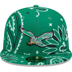 Philadelphia Eagles Throwback Paisley 59FIFTY Fitted Hat | NFL On sale