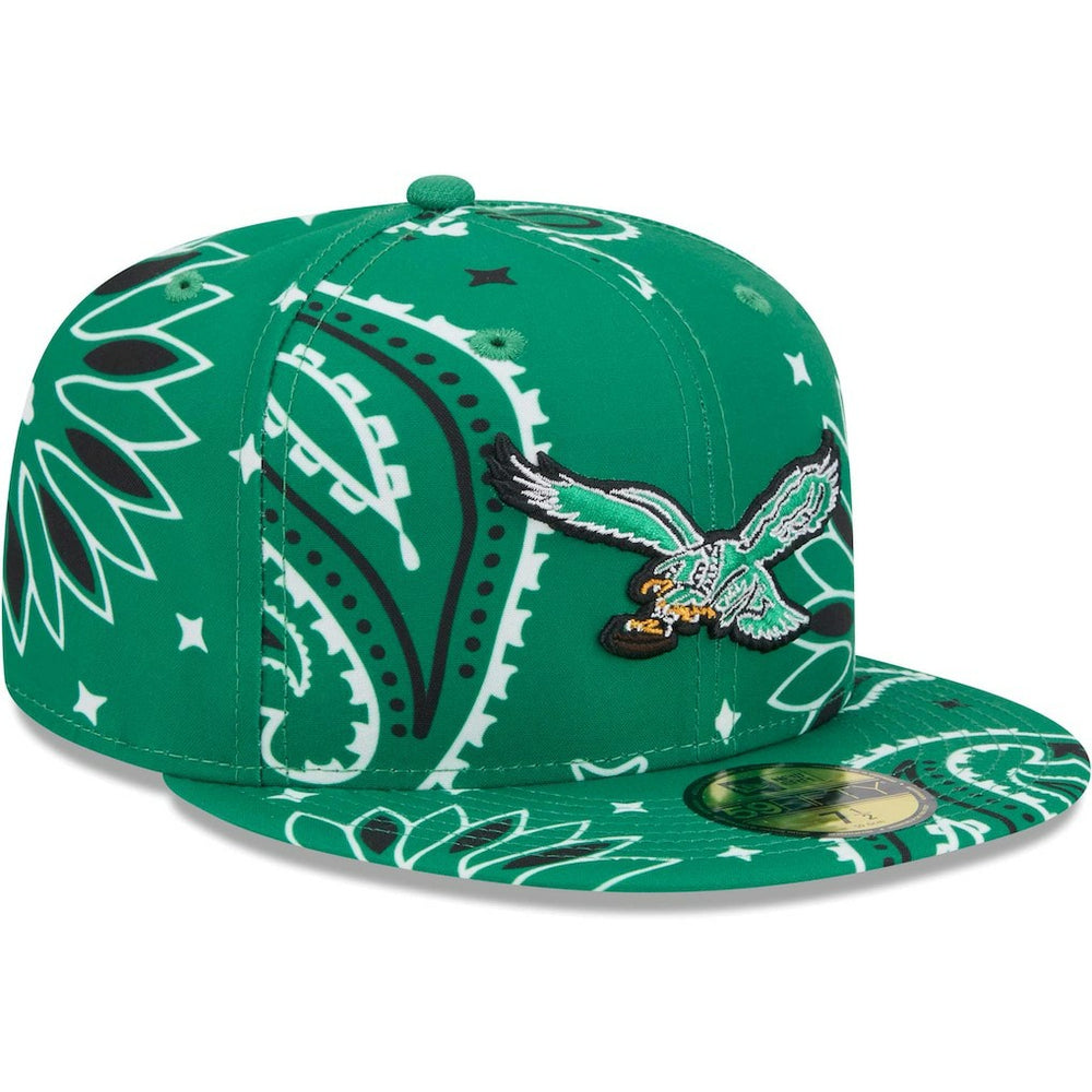 Philadelphia Eagles Throwback Paisley 59FIFTY Fitted Hat | NFL On sale