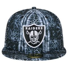 Las Vegas Raiders Shibori 59FIFTY Fitted Hat | NFL Discount