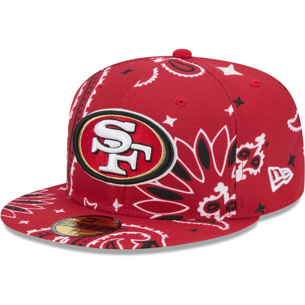 San Francisco 49ers Paisley 59FIFTY Fitted Hat | NFL New
