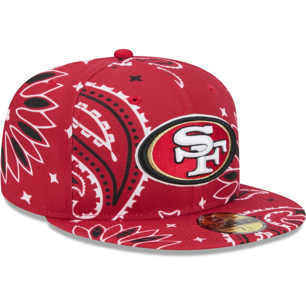 San Francisco 49ers Paisley 59FIFTY Fitted Hat | NFL New