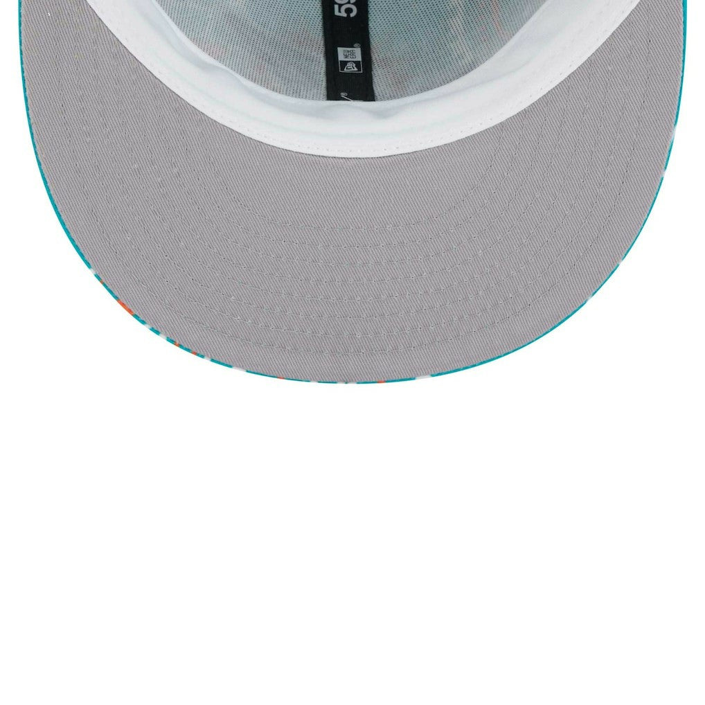 Miami Dolphins Paisley 59FIFTY Fitted Hat | NFL Hot